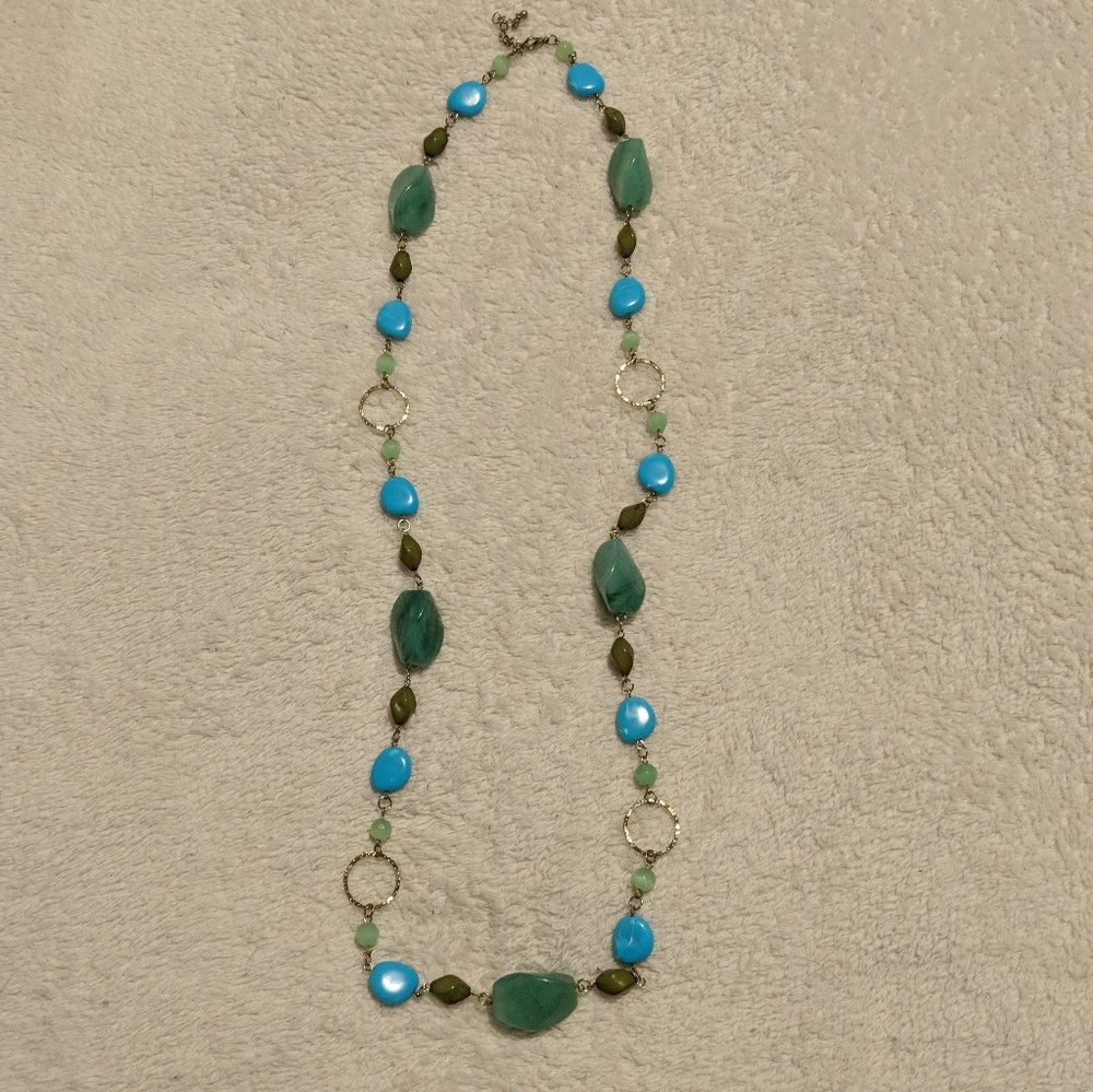 Green and Blue Necklace